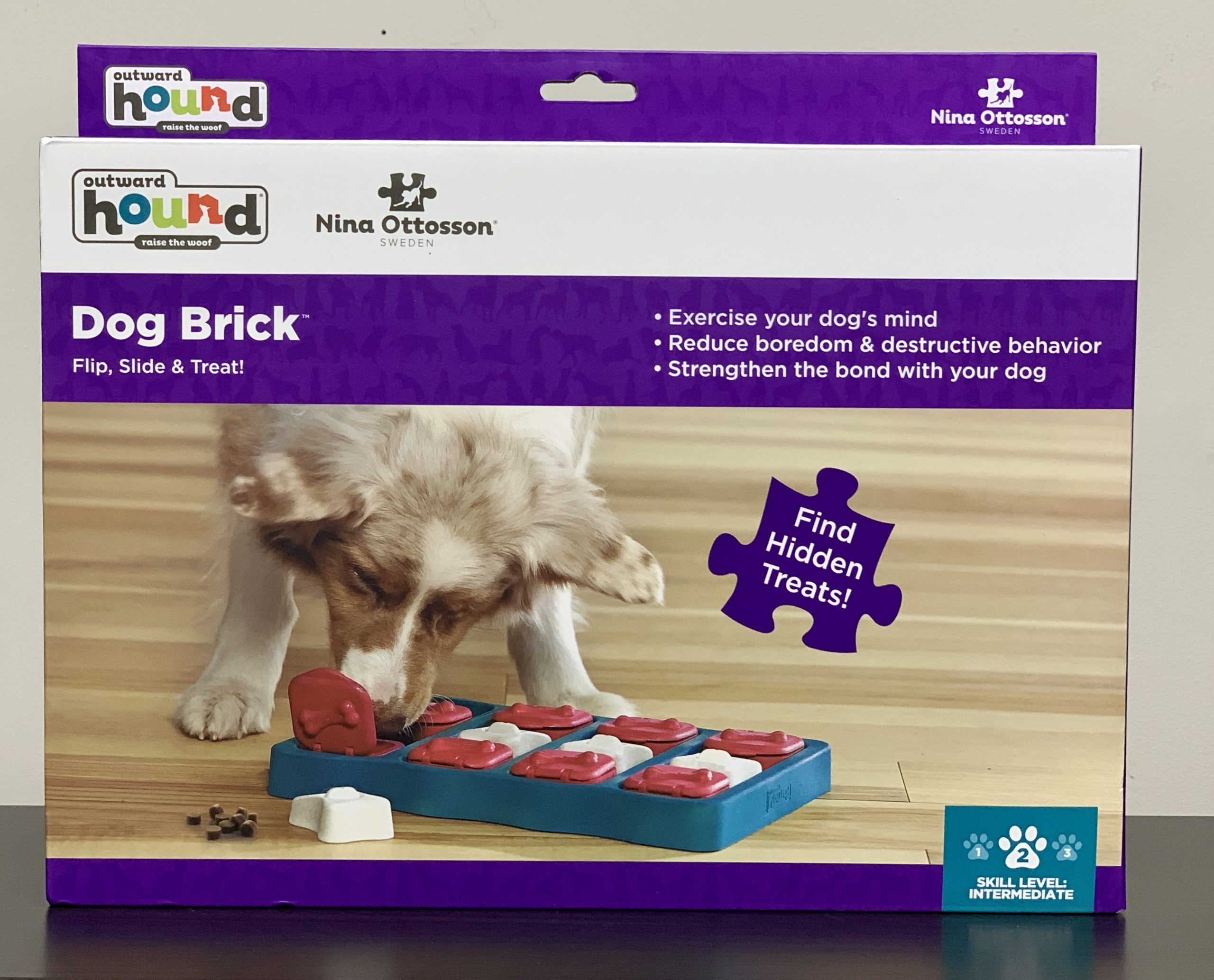 Outward Hound Dog Puzzle Brick, Level 2