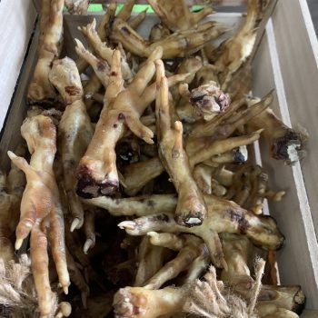Poochable Dehydrated Chicken Feet, Singles